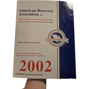 2002 American Recovery Association Membership Directory